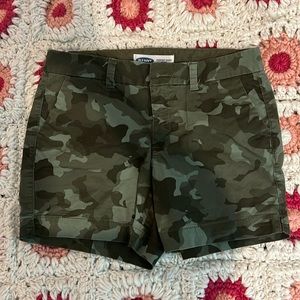 Old Navy camo shorts